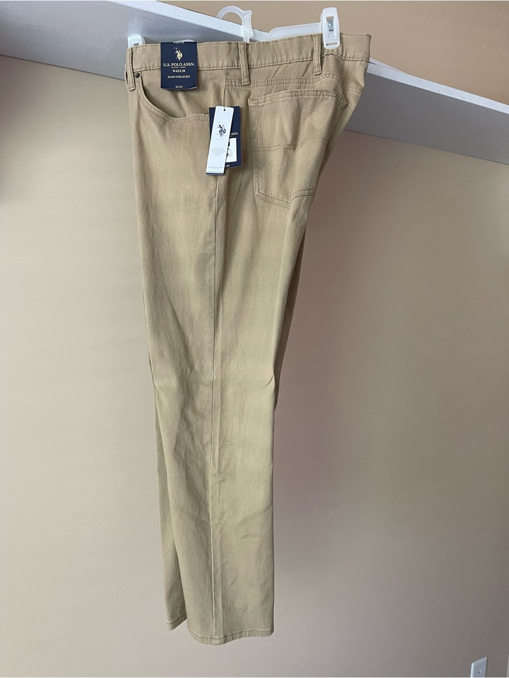 U.S. Polo Assn. Men's Tan Chino Pants